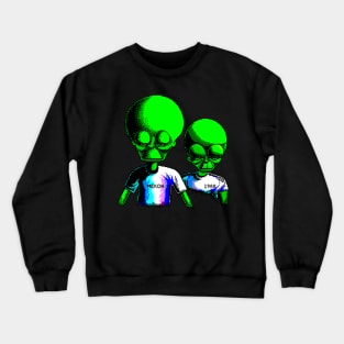 The Mekon Aliens 8 bit Art Crewneck Sweatshirt